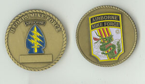 Special Forces Mike Force II CORPS Challenge Coin with Dragon