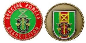 Special Forces Association Challenge Coin