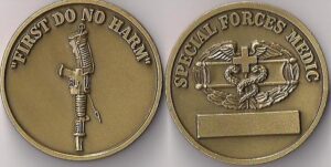 Special Forces Medic Challenge Coin
