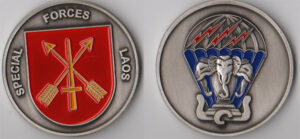 Special Forces Laos Challenge Coin