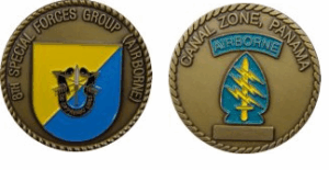 8th Special Forces Group Challenge Coin