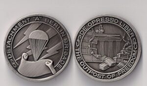 Special Forces Group Challenge Coin Berlin Detachment