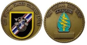 46th Special Forces Group Challenge Coin. (B)