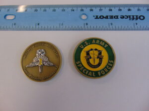 Special Forces HALO Freefall Instructor YUMA, AZ. Challenge Coin
