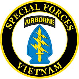 Special Forces Vietnam Patch Round