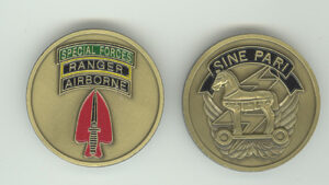 Special Forces Sine Pari Challenge Coin
