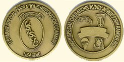 Special Forces US Army Special Operations Integration Command Challenge Coin