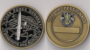 Special Forces Task Force Dagger Afghanistan Challenge Coin