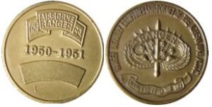 Ranger Korea Challenge Coin