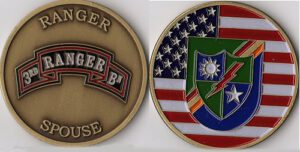 Ranger 3rd Battalion Spouse Challenge Coin