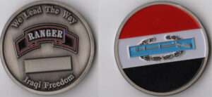 Ranger Iraq Challenge Coin
