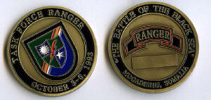 Ranger Somalia Challenge Coin