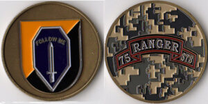 Ranger Student Training Battalion Challenge Coin