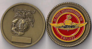 USMC - 2nd Recon Company Challenge Coin