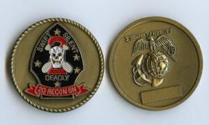 USMC - 2nd Recon Battalion Challenge Coin