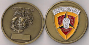 USMC - 3rd Recon Battalion Challenge Coin
