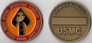 USMC - MARSOC Challenge Coin