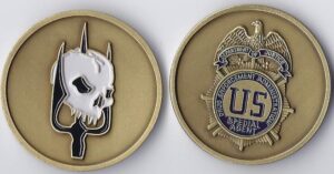 Department of Drug Enforcement (DEA) FAST TEAM Challenge Coin