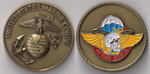USMC - 4th Recon Company Challenge Coin