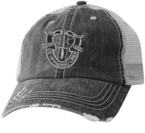 Army Special Forces Crest Hand. Distressed Look.