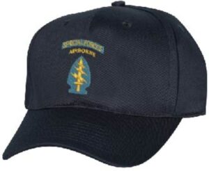 Army Special Forces with SSI Black Hat