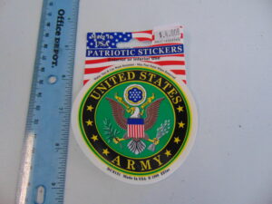 US Army Round Decal