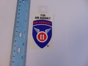 11th Air Assault Decal