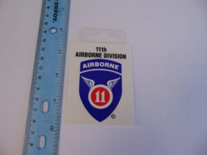 11th Airborne Division Decal