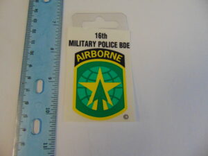 16th Military Police Bde Airborne Decal