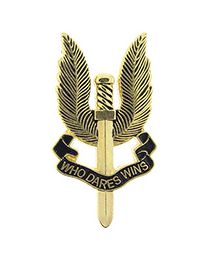 British SAS WHO DARES Wins Pin (1-3/4")