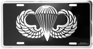 United States Army Crest Embossed Metal License Plate