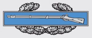 Mylar Decal - Combat Infantry Badge 4.625 x1.875