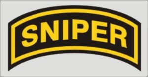 Mylar Decal - Sniper Arch 4 x2