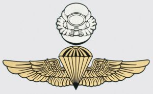 Mylar Decal - Force Recon (Scuba) 5.75 x 3.75"