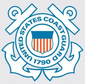 Mylar Decal - United States Coast Guard Crest 4.25 x 4"