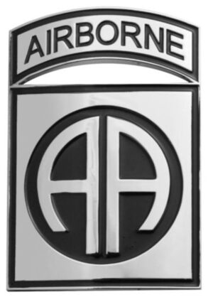 Auto Emblem - 82nd Airborne Combat Service Identification Badge