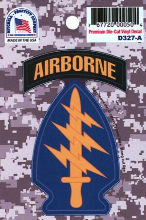 Army Special Forces SSI with ABN Tab