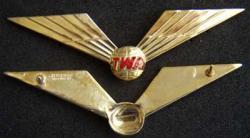 Trans World Airlines 1960’s Pilot Wing Sterling GP