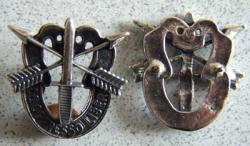 Vietnam US Army Special Forces Crest Sterling Silver