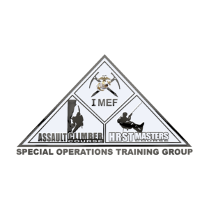 I MEF USMC Force Recon Special Operations Training Group All Metal Sign. (White)