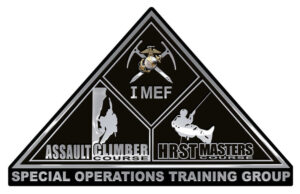 I MEF USMC Force Recon Special Operations Training Group All Metal Sign. (Black)