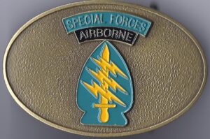 Special Forces SSI Belt Buckle