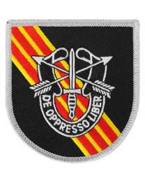 5th Special Forces Flash with Crest Patch