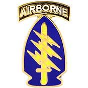 Special Forces Pin with ABN Tab