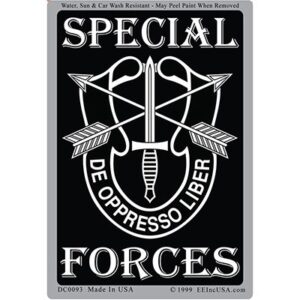 Special Forces Decal (3"x4-1/4")