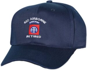 82ND AIRBORNE RETIRED HAT - Blue