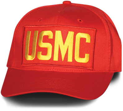 USMC Bar Patch Ball Cap