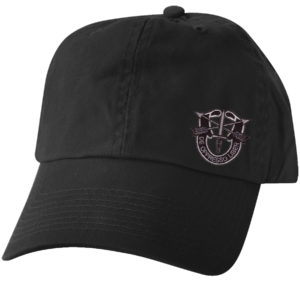 Special Force Crest on Black/Black Ball Cap