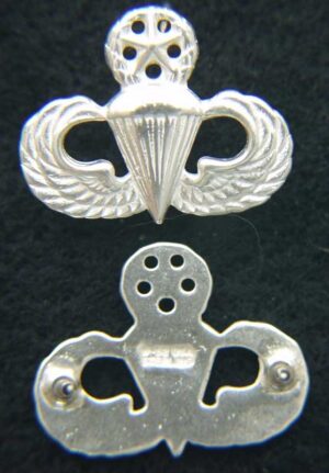 Master Paratrooper Mess Dress Badge Sterling