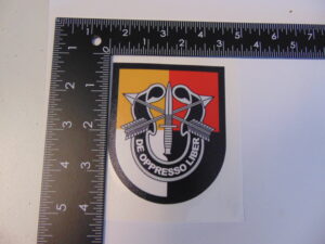 3rd Special Forces Group Large 3-1/2 x 4-1/2" Decal